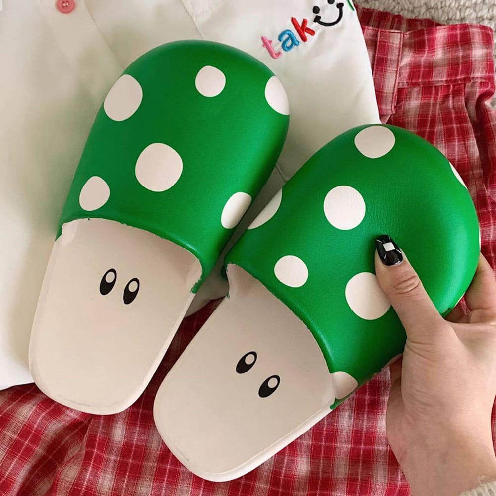 mushroom core slippers boogzel clothing