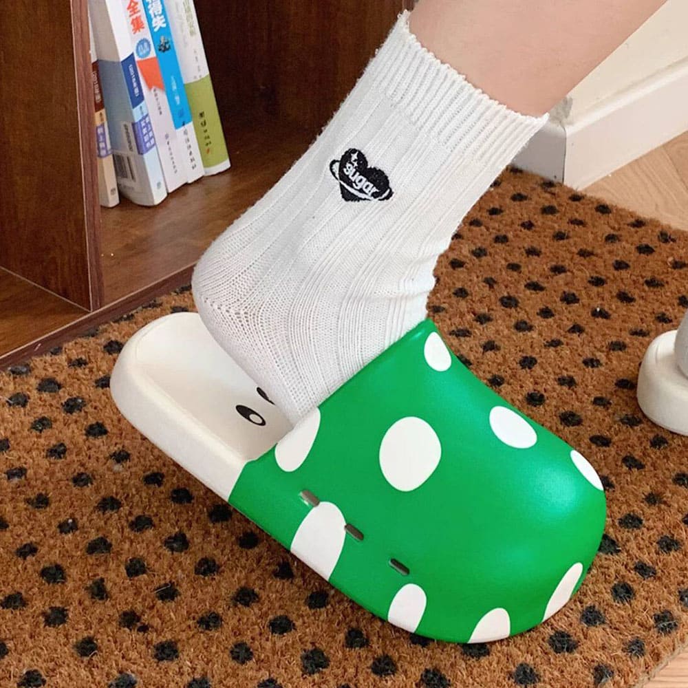 mushroom core slippers boogzel clothing