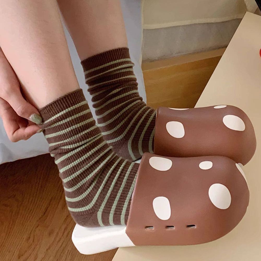 mushroom core slippers boogzel clothing
