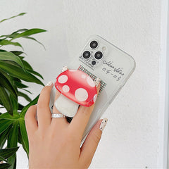 mushroom phone grip holder boogzel clothing