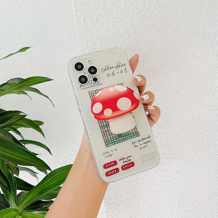 mushroom phone grip holder boogzel clothing