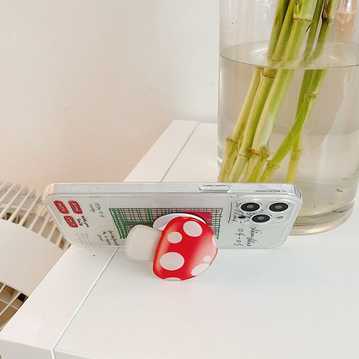 mushroom phone grip holder boogzel clothing