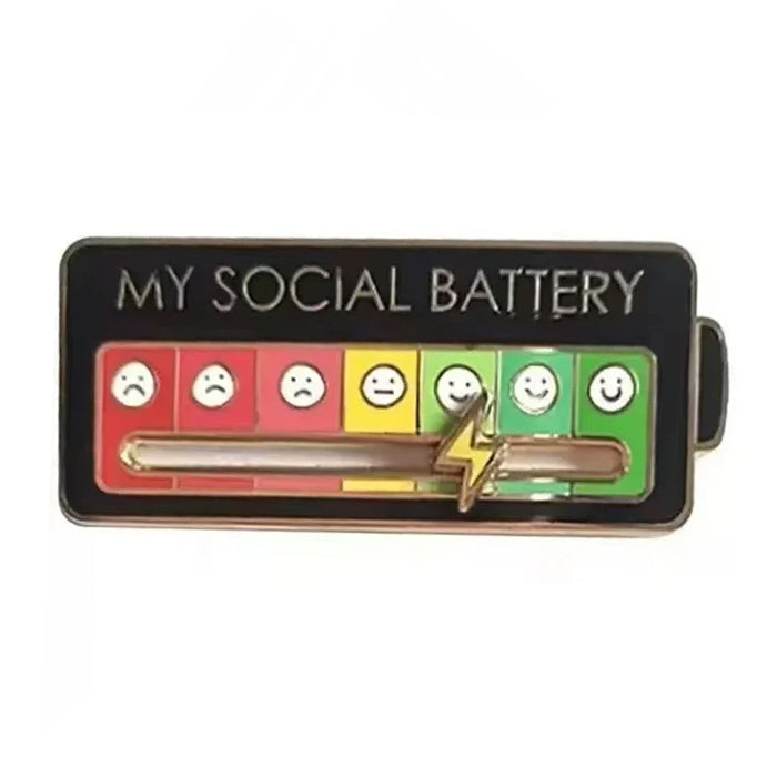 my social battery pin boogzel clothing
