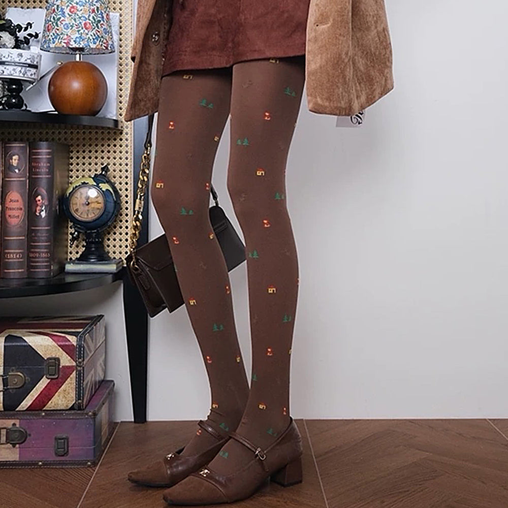 naturecore aesthetic tights boogzel clothing
