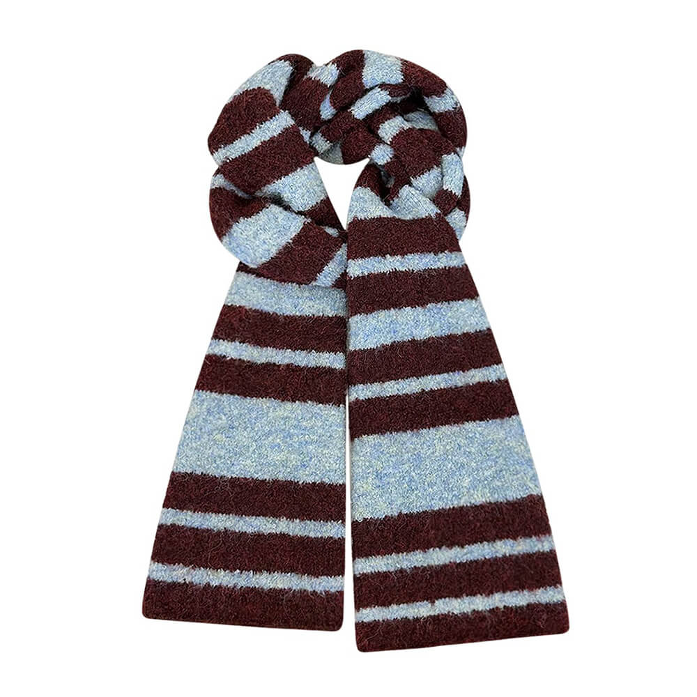 nyc downtown girl striped scarf boogzel clothing