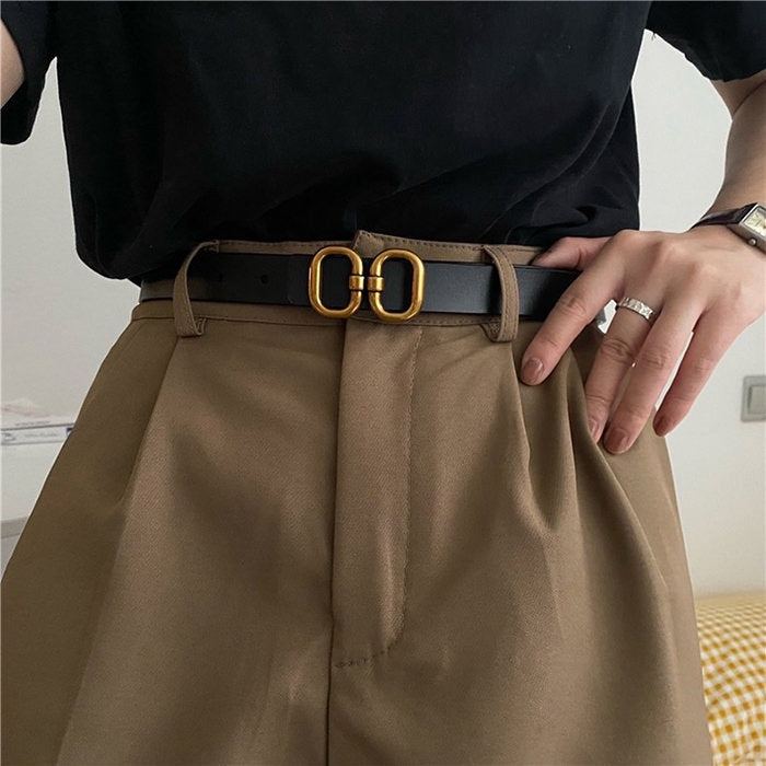 old money aesthetic thin belt boogzel clothing