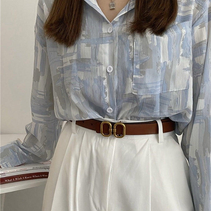 old money aesthetic thin belt boogzel clothing