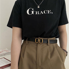 old money aesthetic thin belt boogzel clothing