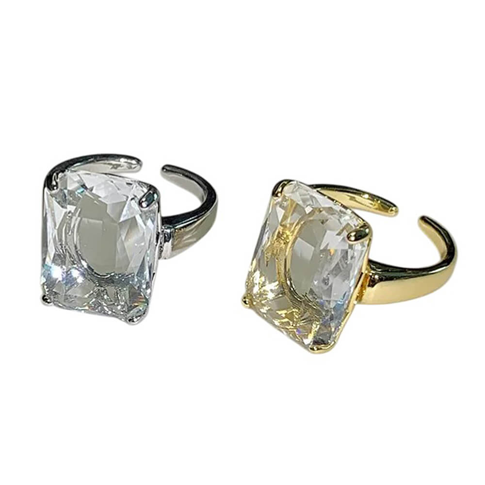 old money crystal statement ring boogzel clothing