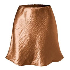 old money satin mini skirt boogzel clothing