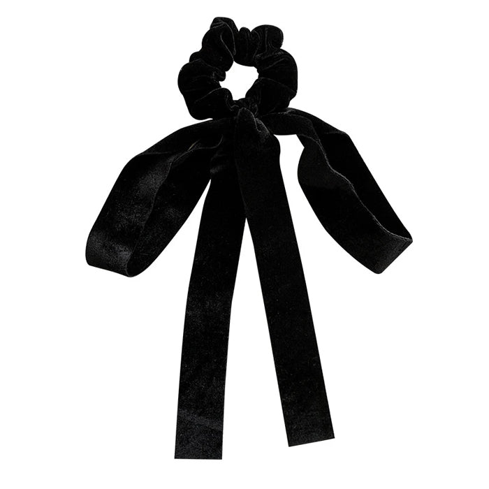 old money velvet hair bow boogzel clothing