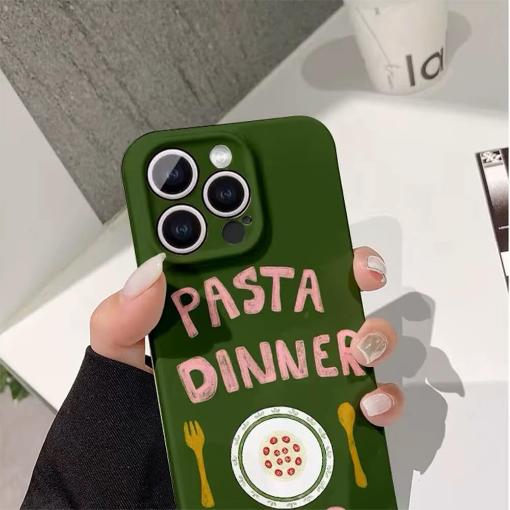 pasta dinner club iphone case boogzel clothing