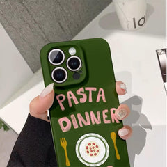 pasta dinner club iphone case boogzel clothing