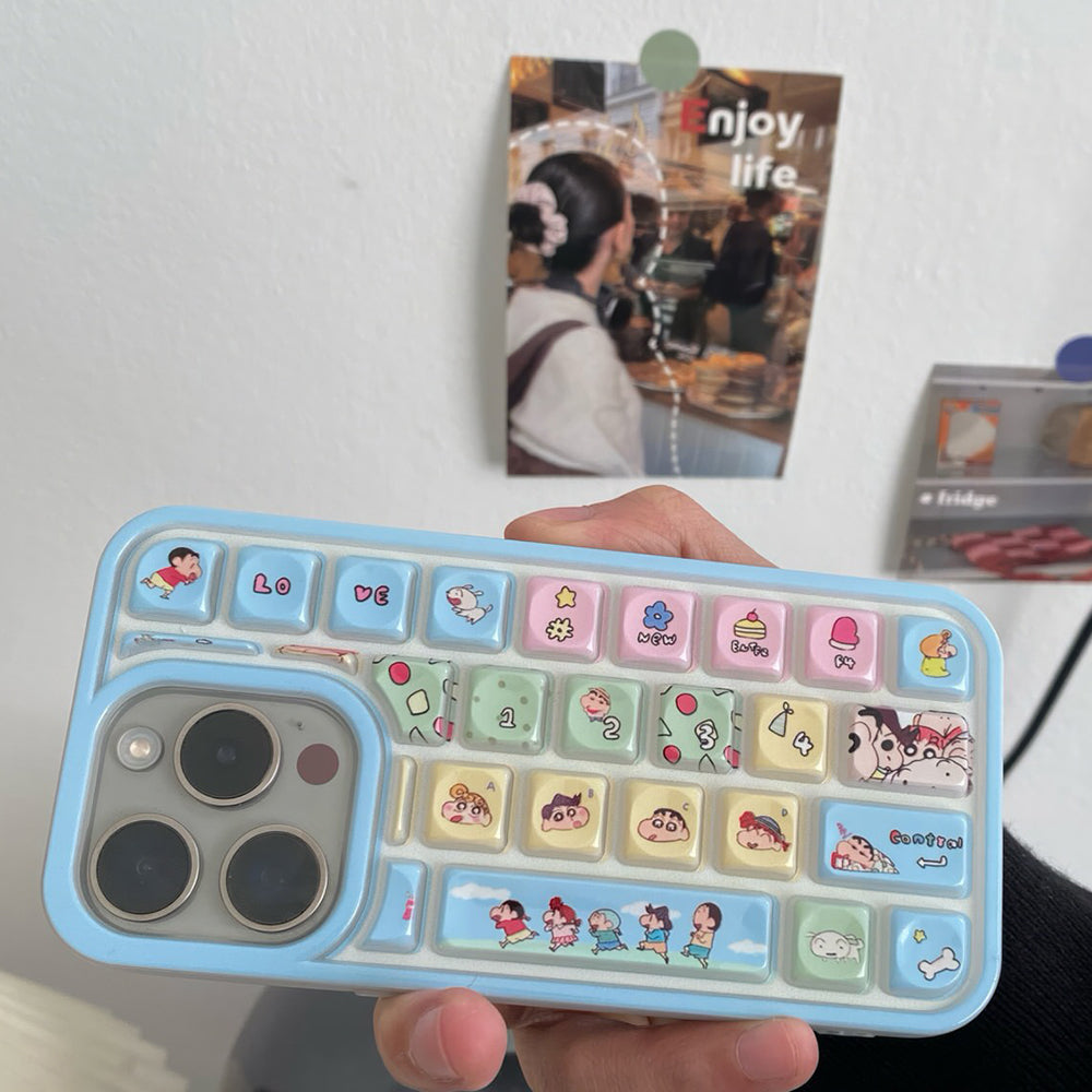 pastel keyboard aesthetic iphone case boogzel clothing