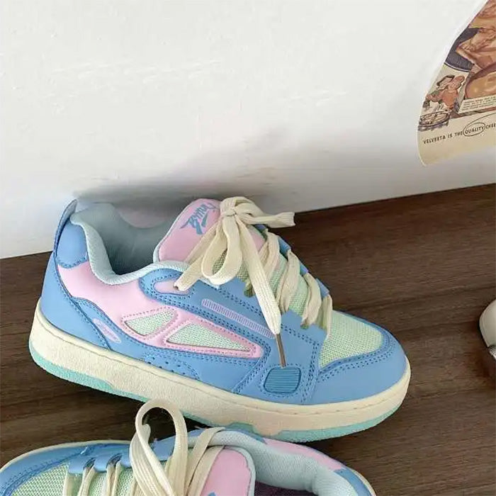 pastel aesthetic skater sneakers boogzel clothing