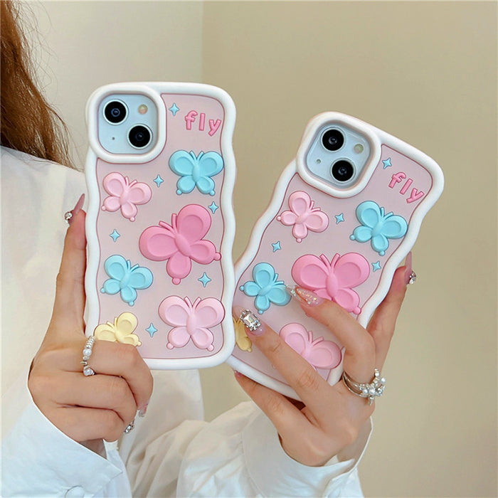 pastel butterfly iphone case boogzel clothing