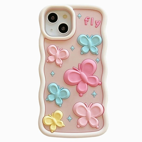 pastel butterfly iphone case boogzel clothing