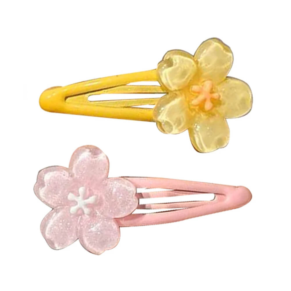 pastel flower hair clip boogzel clothing