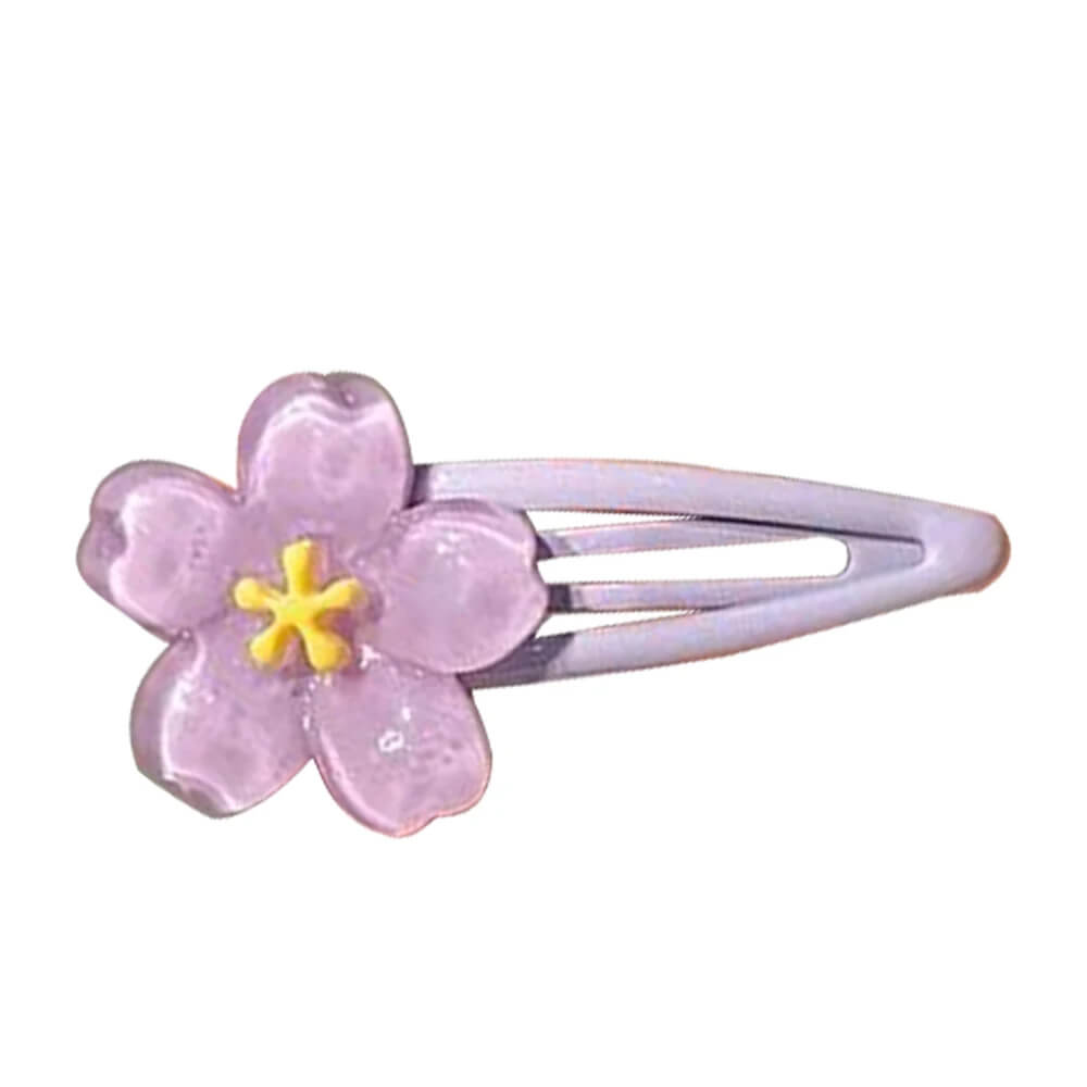 pastel flower hair clip boogzel clothing
