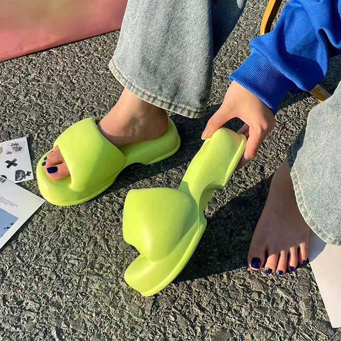 pastel foam street slippers boogzel clothing