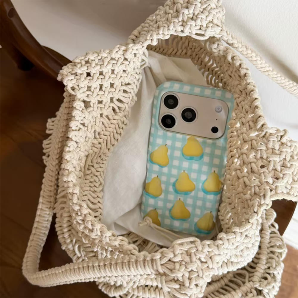 pear checkered iphone case boogzel clothing