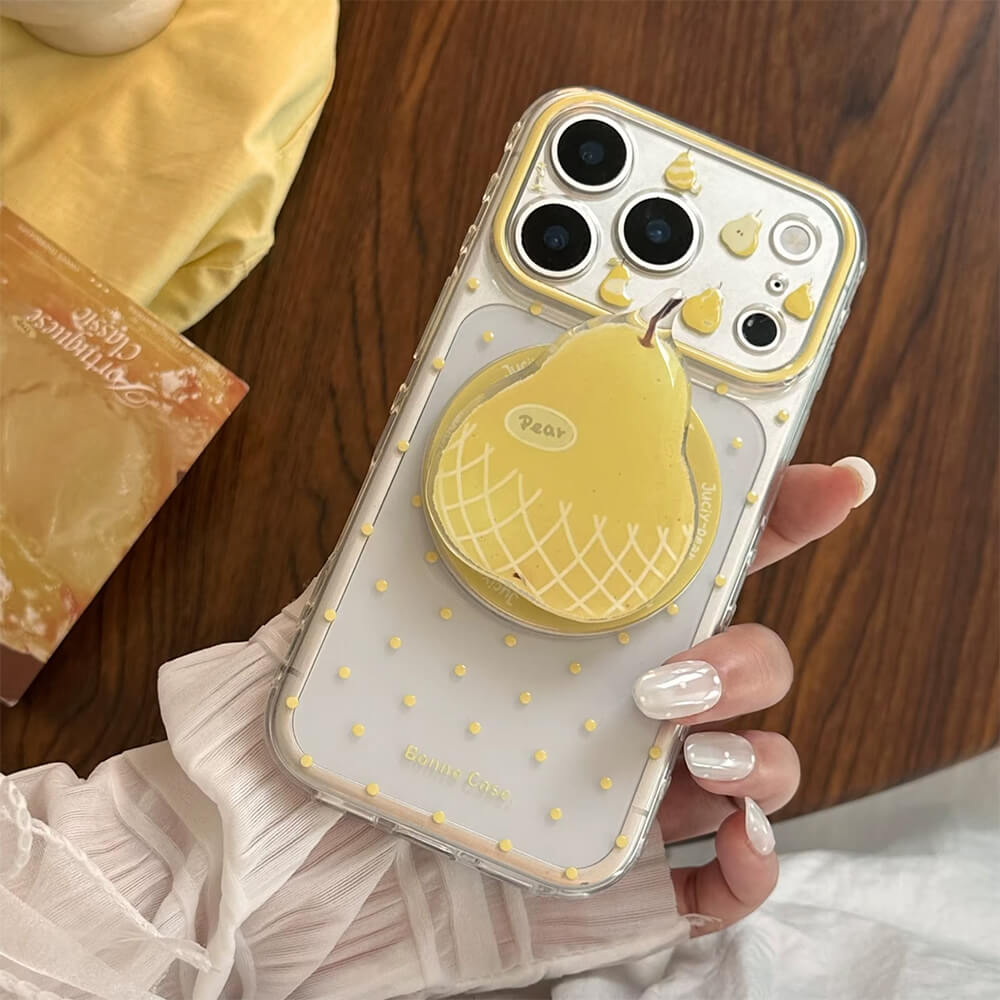 pear grip polka dot iphone case boogzel clothing