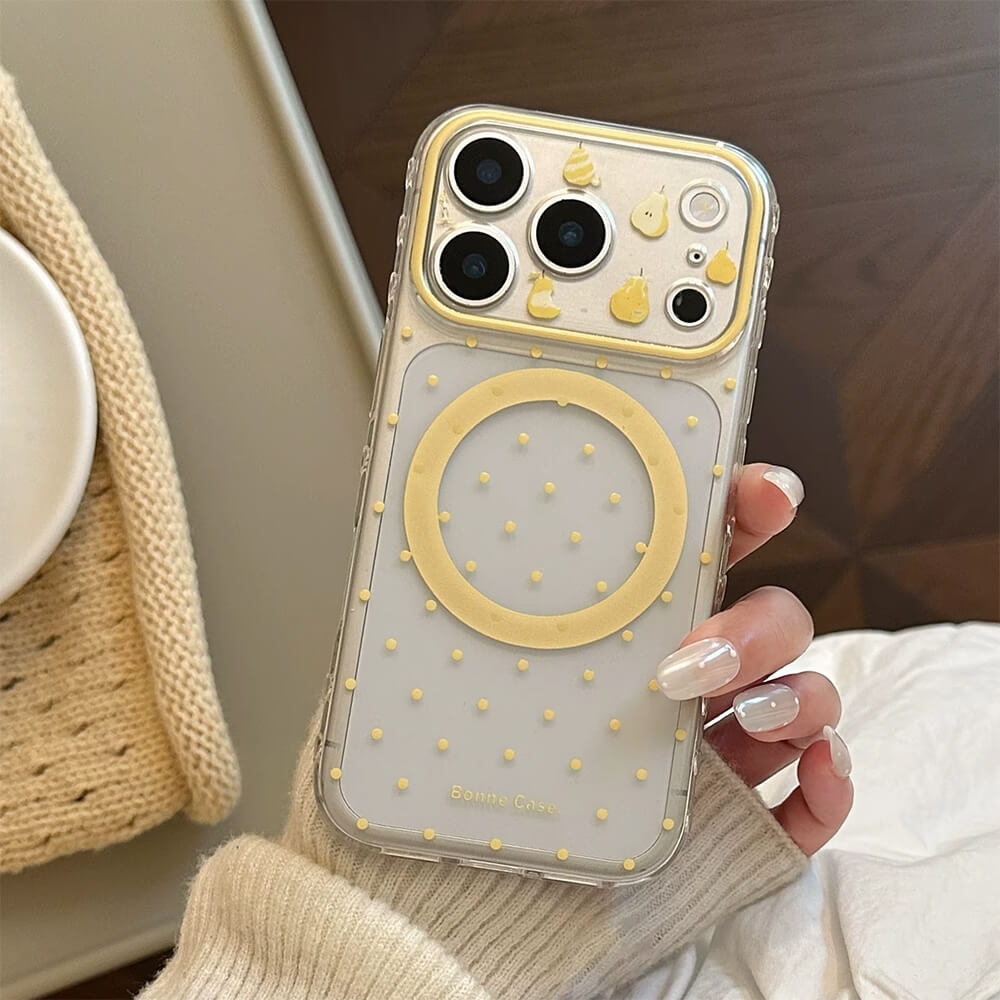 pear grip polka dot iphone case boogzel clothing