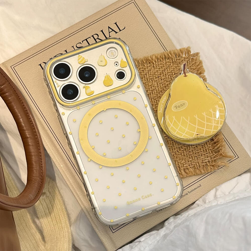 pear grip polka dot iphone case boogzel clothing