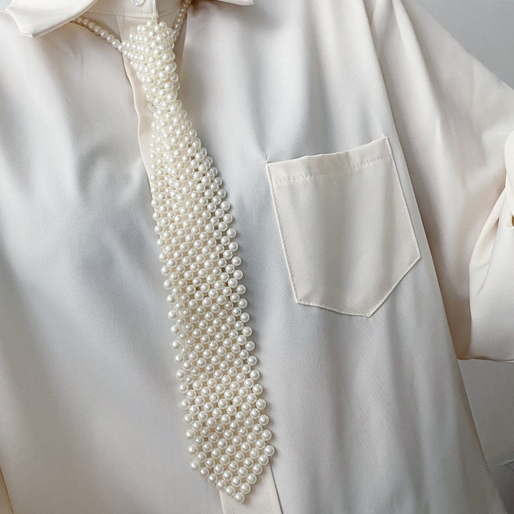 pearl necktie boogzel clothing