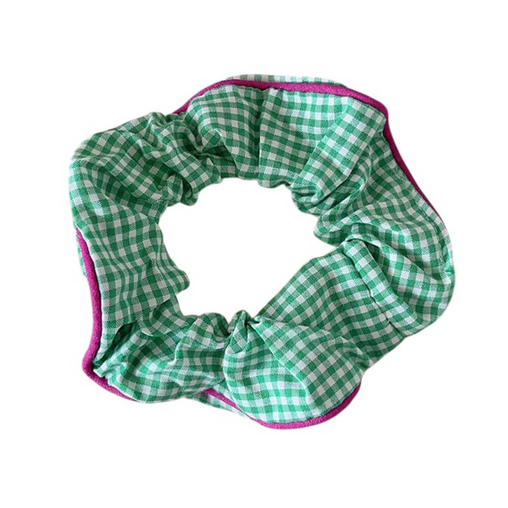 picnic gingham scrunchie boogzel clothing