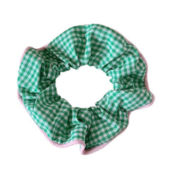 picnic gingham scrunchie boogzel clothing