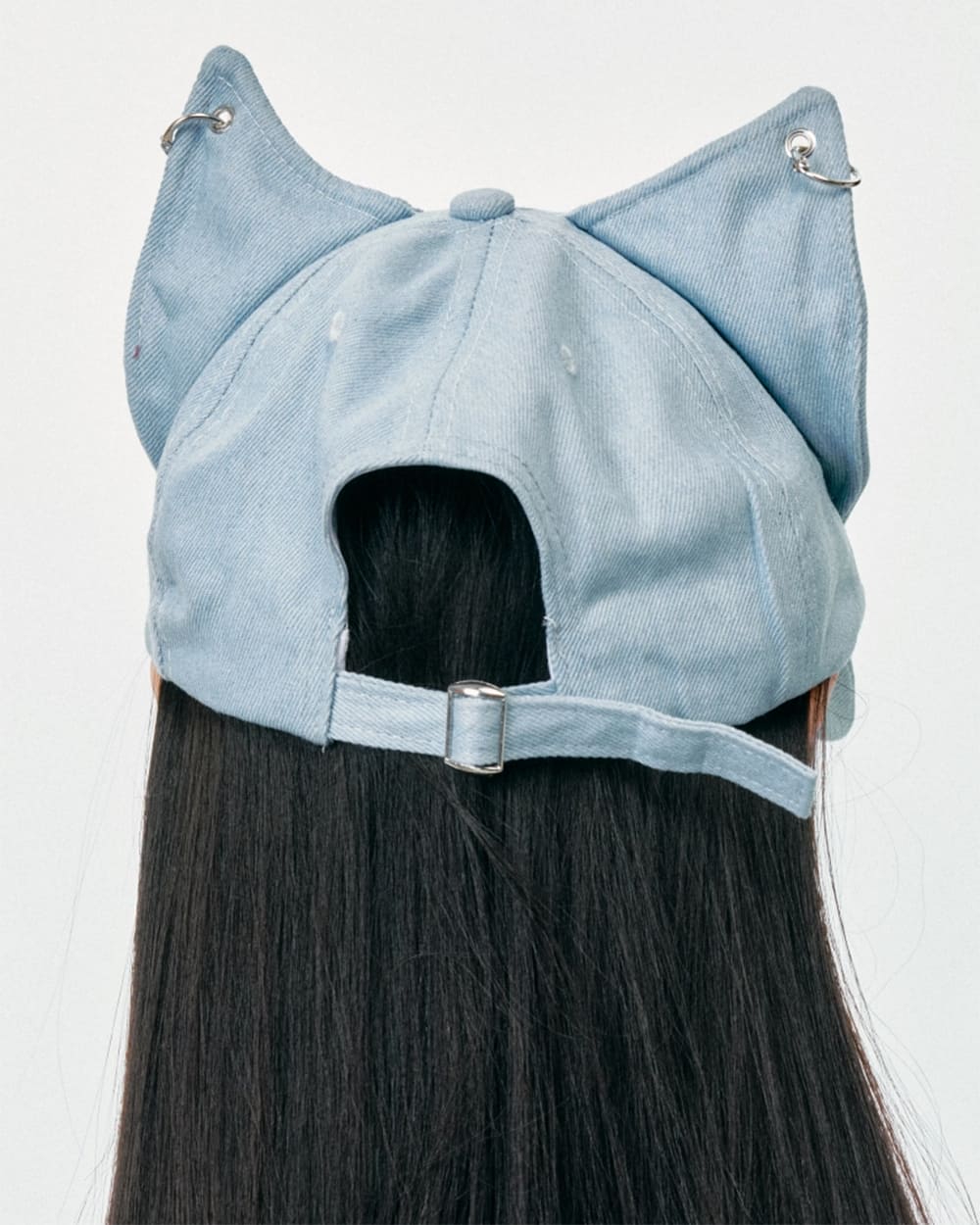 pierced cat ear baseball cap boogzel clothing