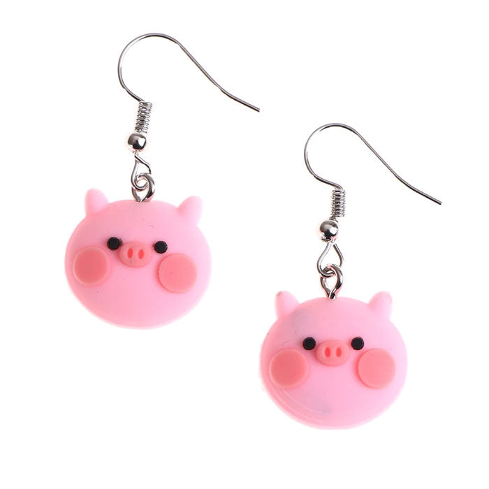 pig earrings boogzel clothing