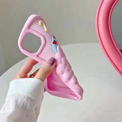 pink 3d clown iphone case boogzel clothing