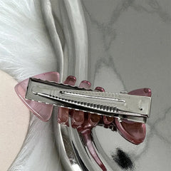 pink fish bone claw clip boogzel clothing