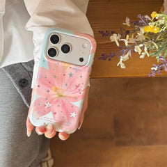 pink lily flower iphone case boogzel clothing