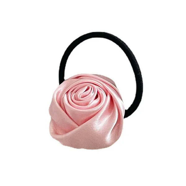 pink rose scrunchie boogzel clothing