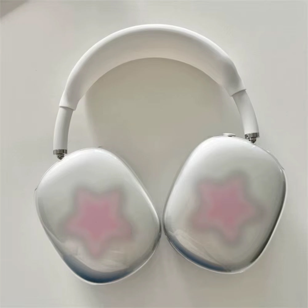 pink star airpods max covers boogzel clothing