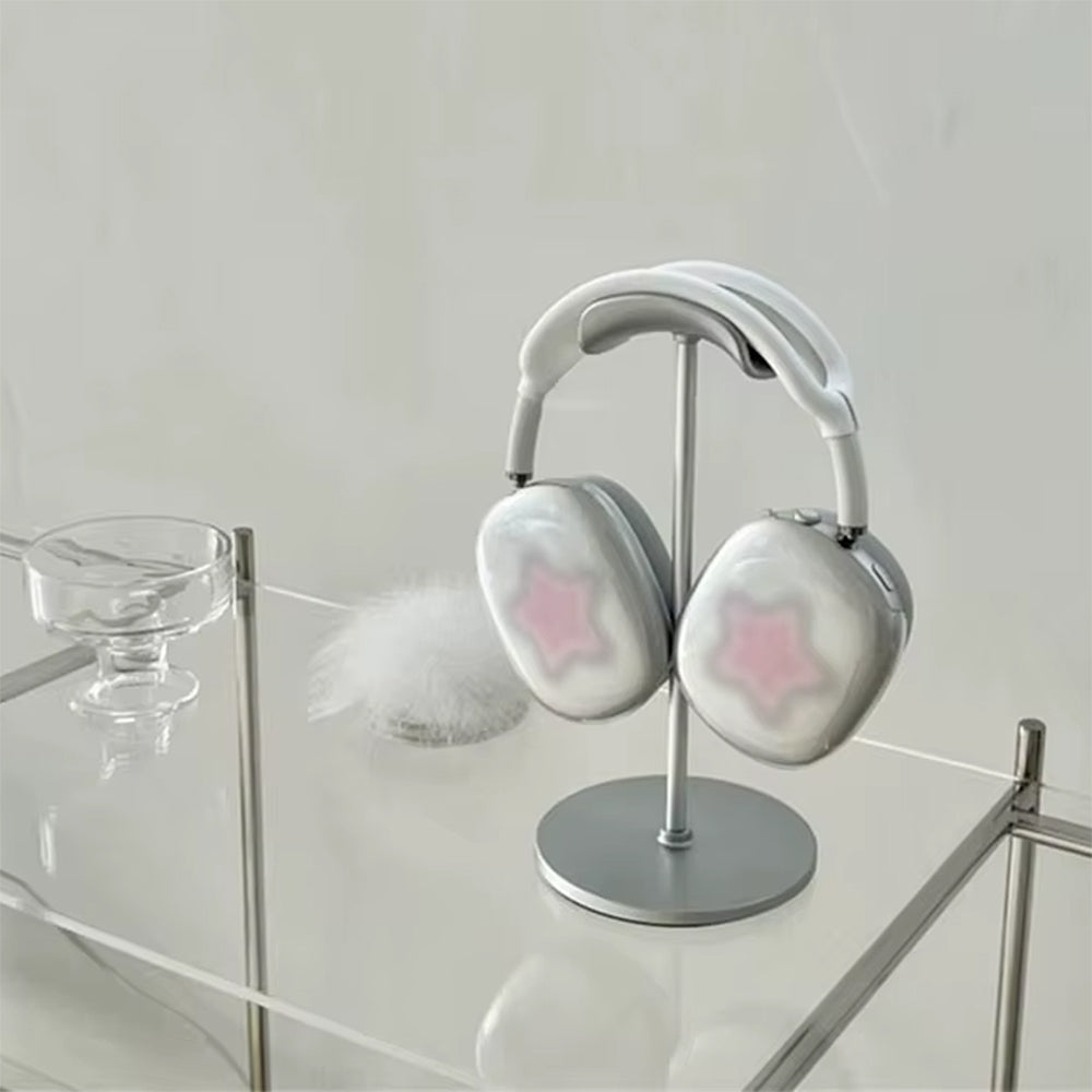 pink star airpods max covers boogzel clothing