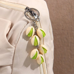pistachio bag charm keychain boogzel clothing