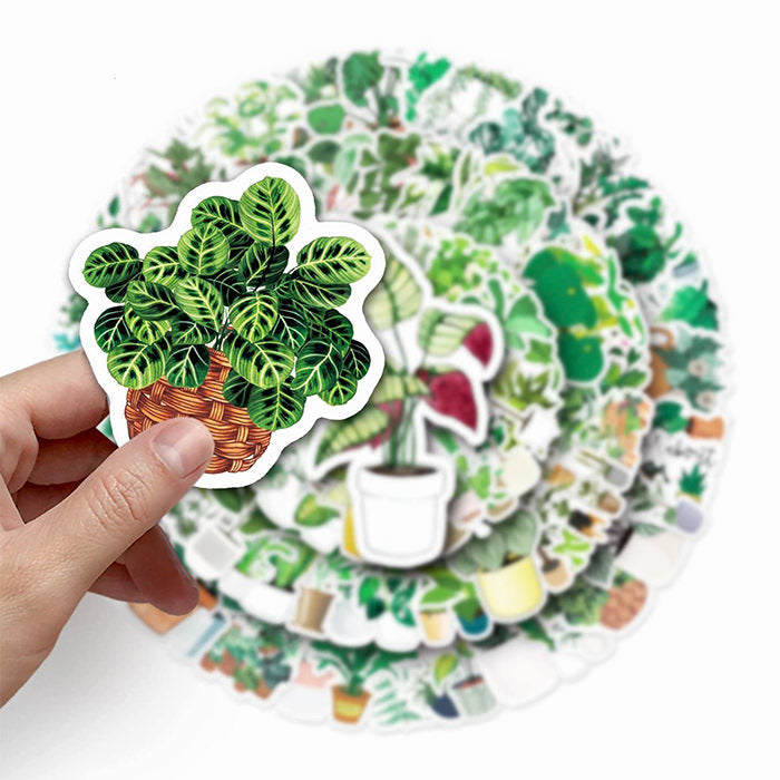 plant mom aesthetic stickers boogzel clothing