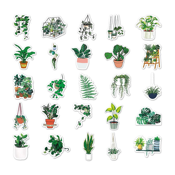 plant mom aesthetic stickers boogzel clothing