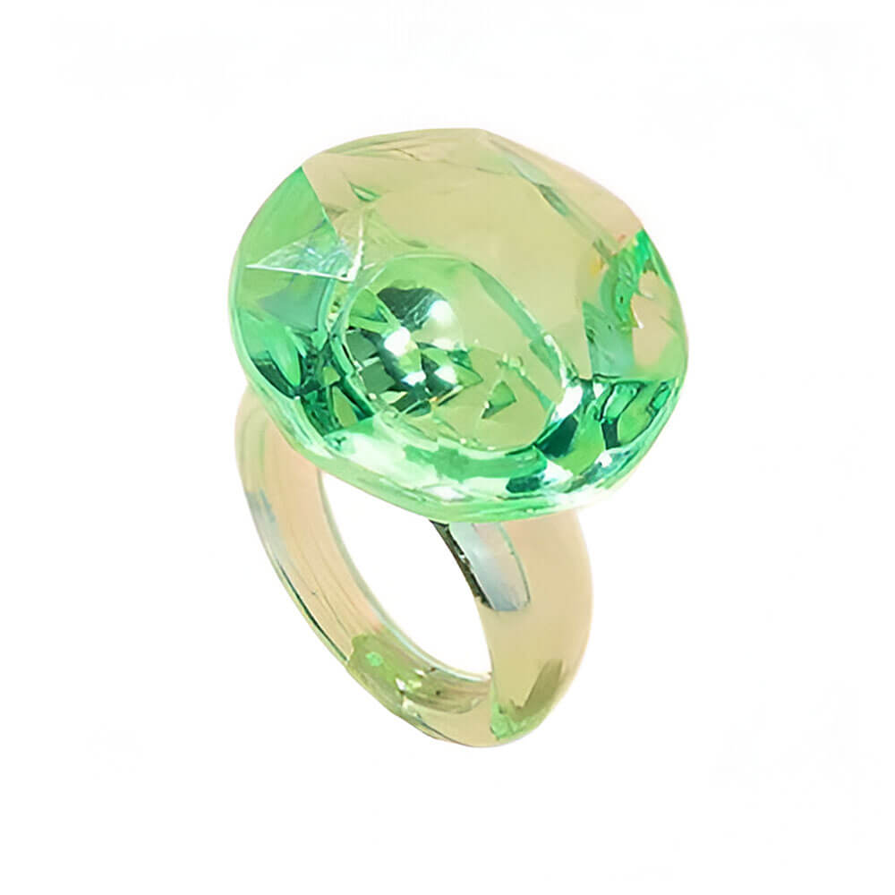 plastic diamond indie ring boogzel clothing