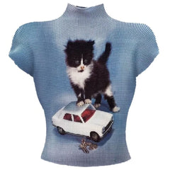 playful kitten y2k baby tee boogzel clothing