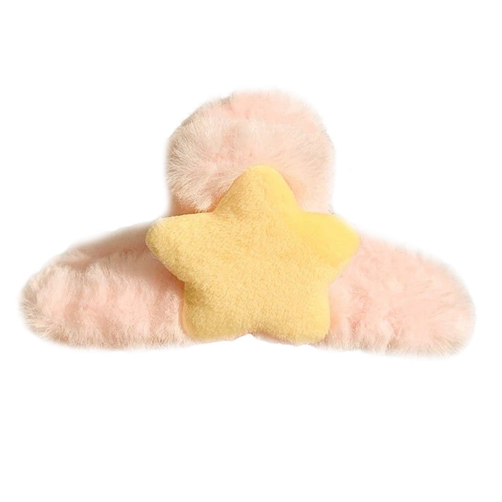 plush star hair claw clip boogzel clothing