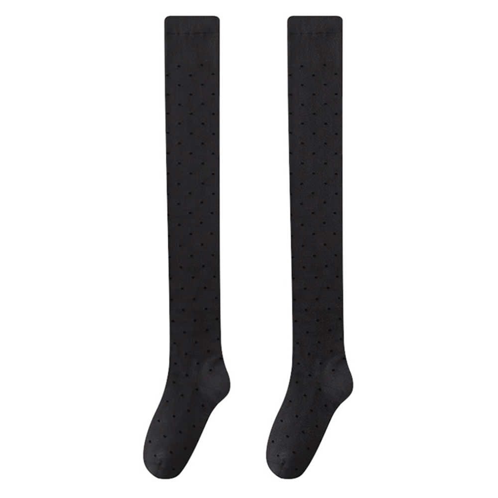polka dot over the knee stockings boogzel clothing