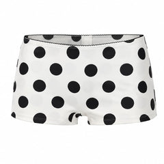 polka dot print micro shorts boogzel-clothing
