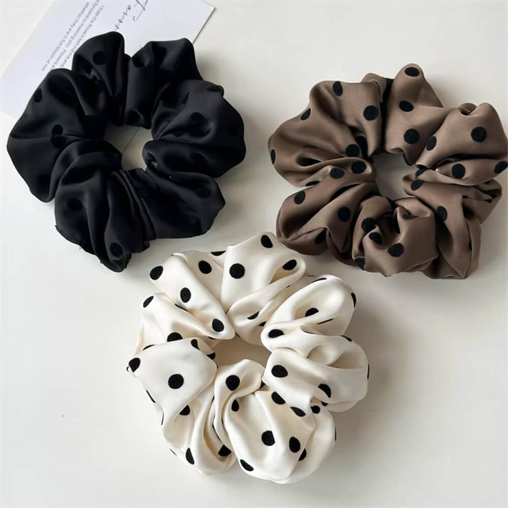polka dot scrunchie boogzel clothing