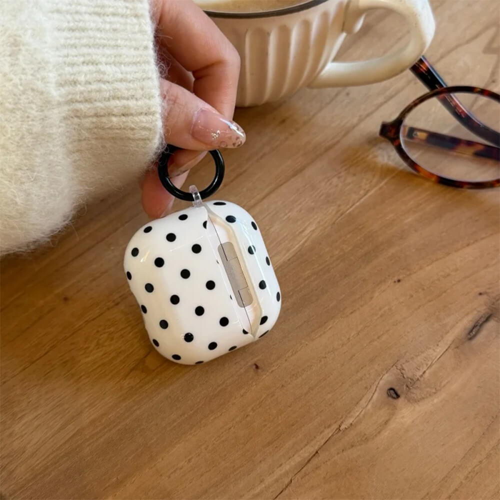polka dot airpods case boogzel clothing