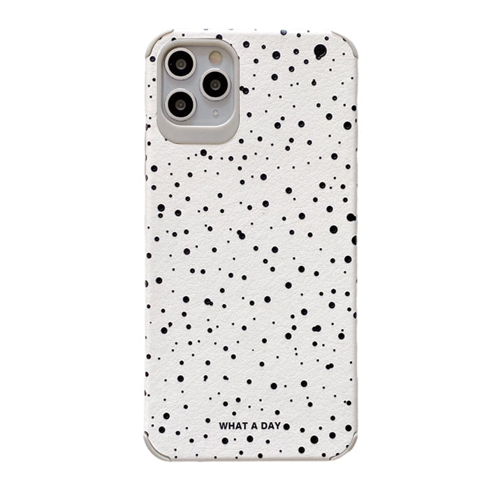 polka dots iphone case boogzel clothing